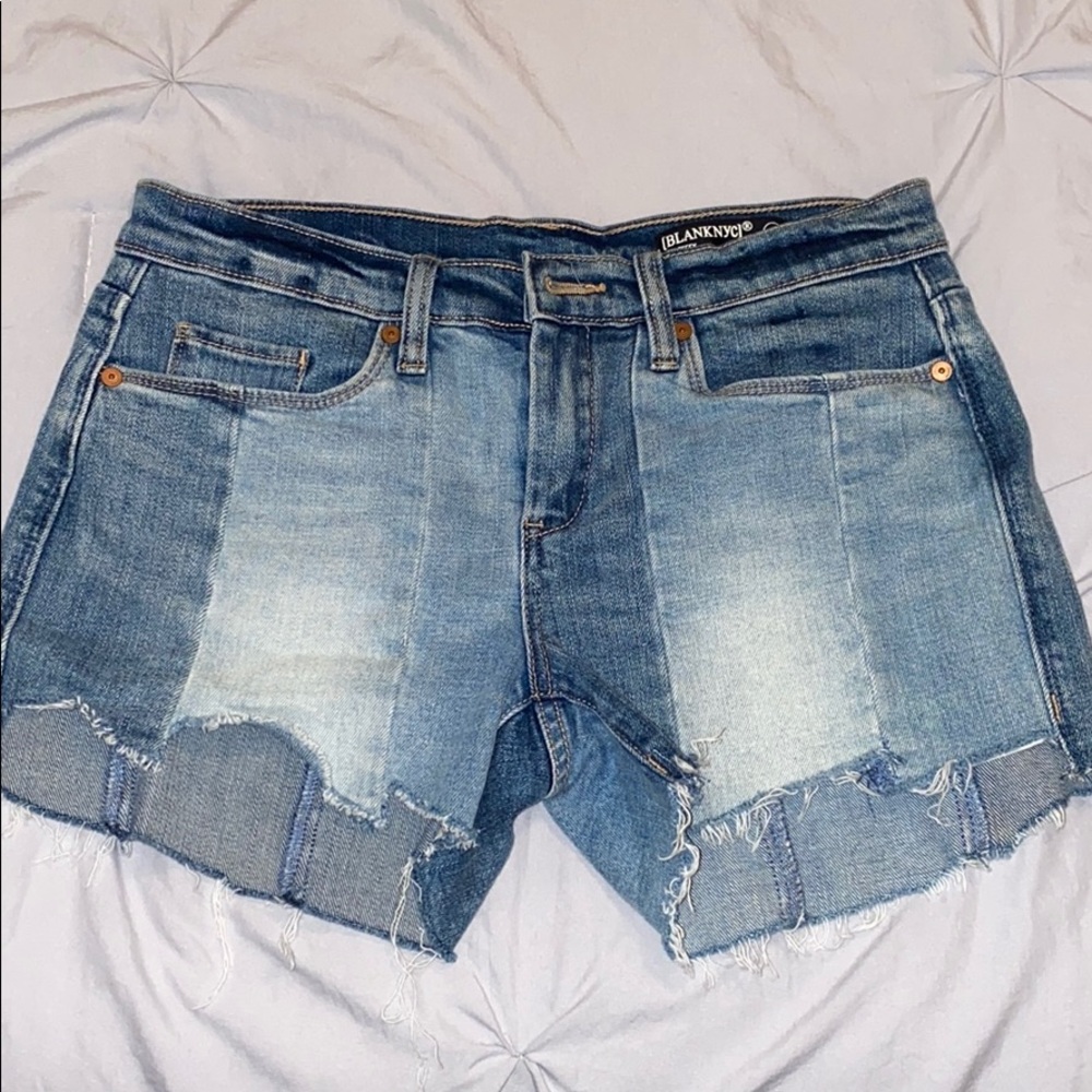 Blank NYC The Essex Blue Jean Shorts